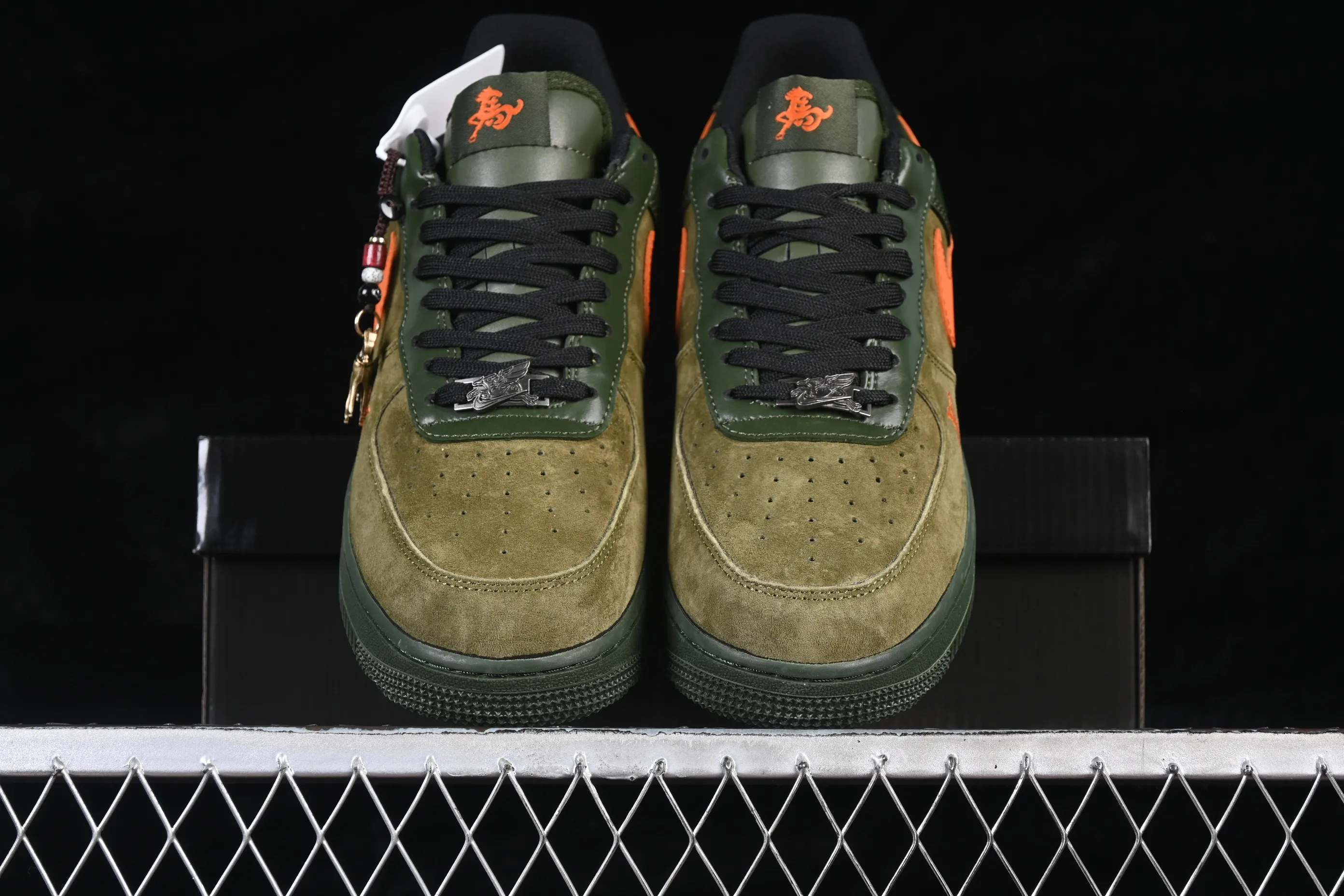 All Categories Nk Air Force 1 Air Force Series Nk Air Force 1 Low Air Force Low Nike Air Force 1'07 Low Year of the Horse Limited Military Green Orange Star Air Force One Low Casual Shoes XY9025-010
